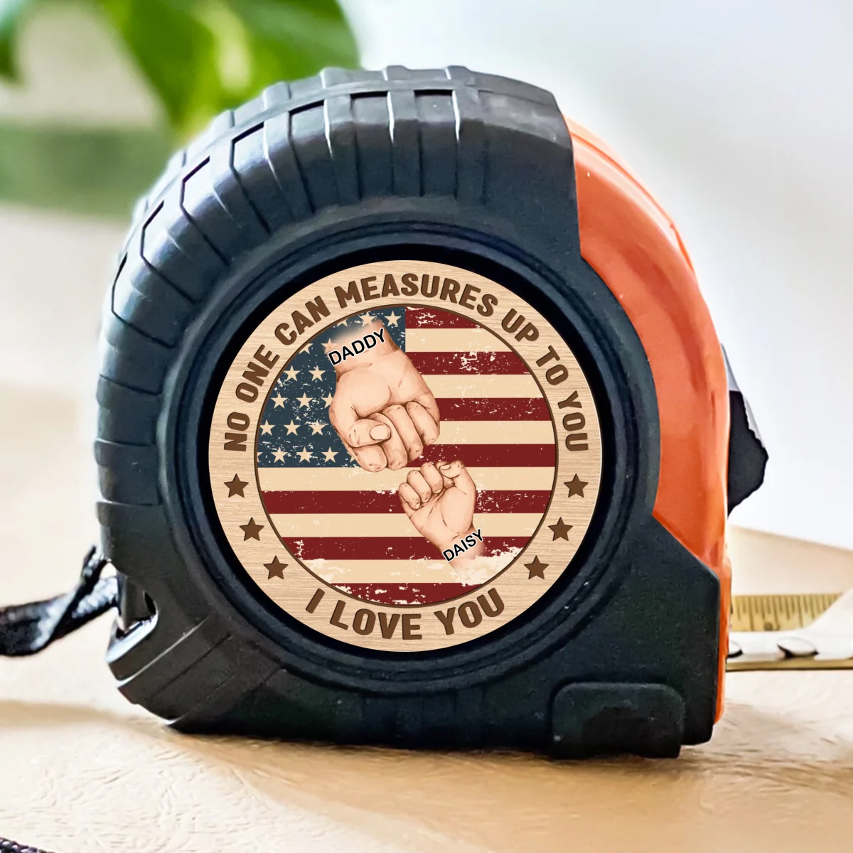 Love Daddy - Personalized Custom Tape Measure - Image 6
