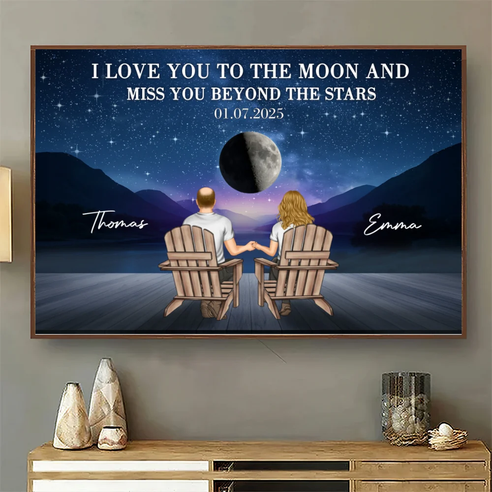 Love Endless As The Stars - Personalized Custom Poster - Image 6
