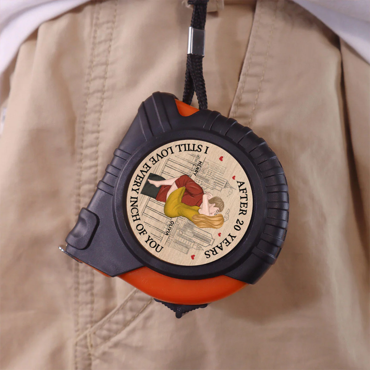Love Every Inch - Personalized Custom Tape Measure - Image 2