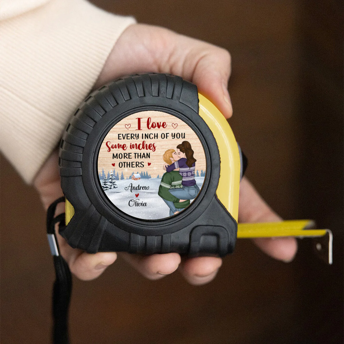 Love Every Inch - Personalized Custom Tape Measure - Image 4
