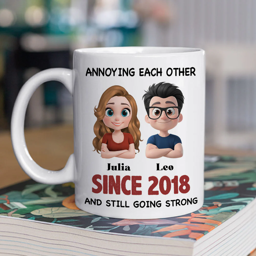 Love Forever - Personalized Custom Coffee Mug - Image 4