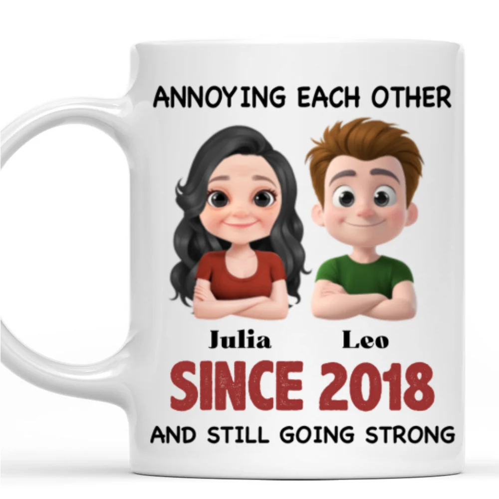 Love Forever - Personalized Custom Coffee Mug - Image 7