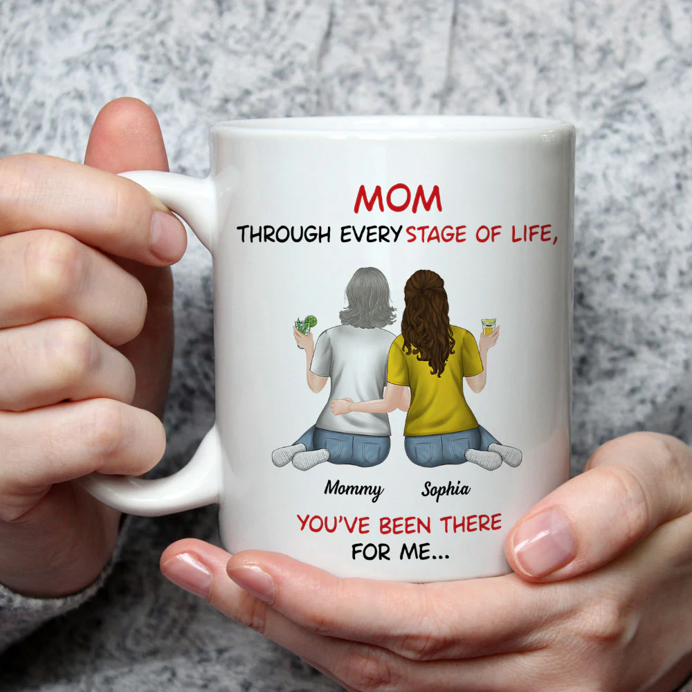 Love Gows Because Of You - Personalized Custom Coffee Mug - Image 3