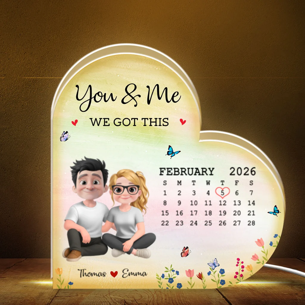 Love In Every Moment - Personalized Custom Light Box - Image 6