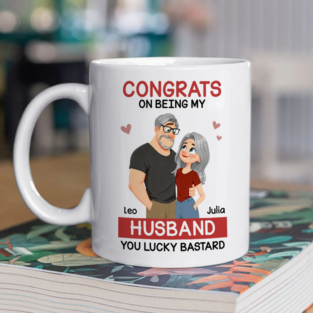 Love Is You - Personalized Custom Coffee Mug - Image 2