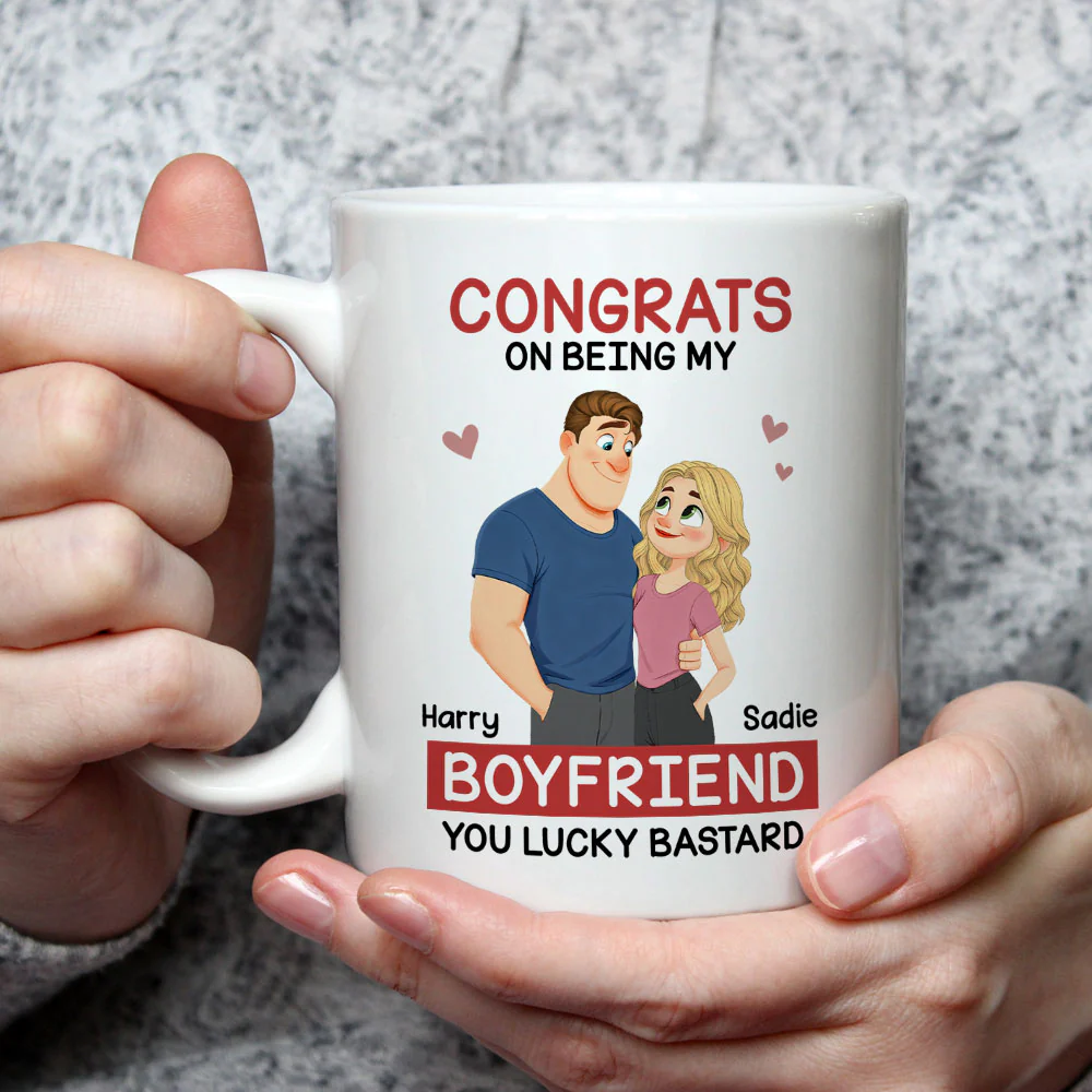 Love Is You - Personalized Custom Coffee Mug - Image 4
