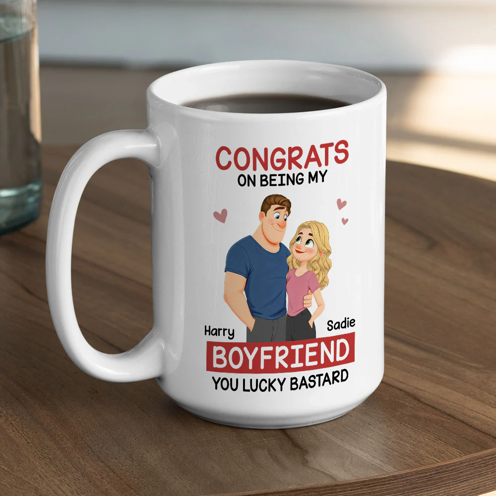 Love Is You - Personalized Custom Coffee Mug - Image 5