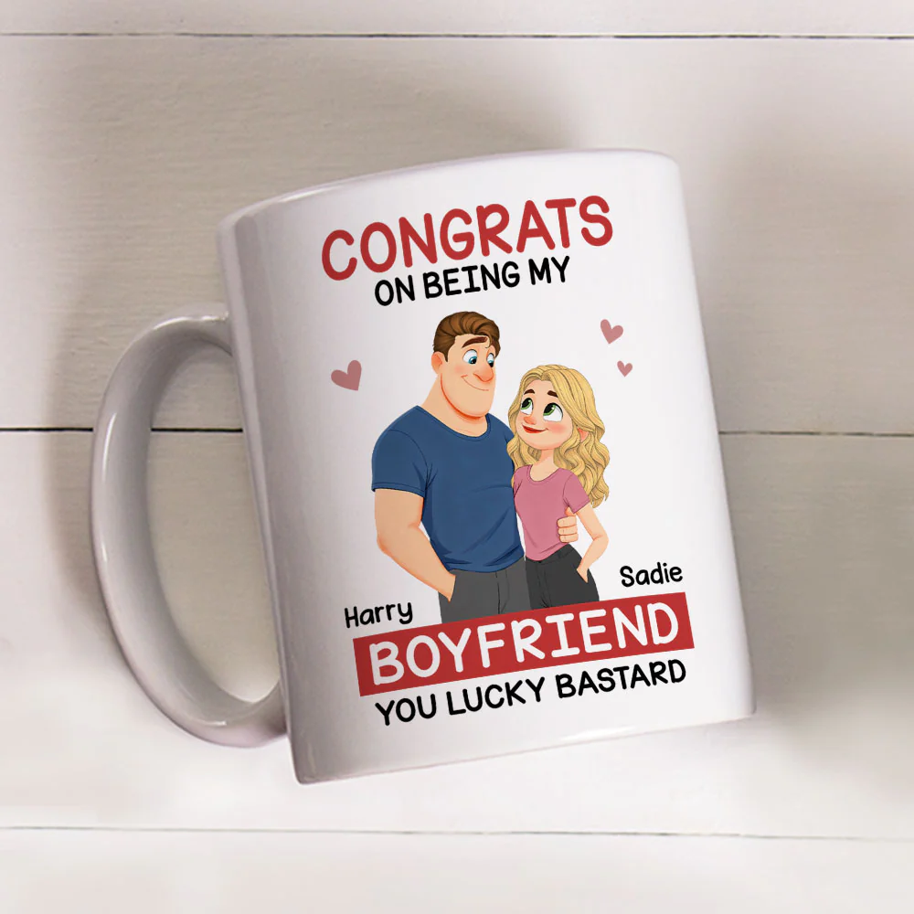 Love Is You - Personalized Custom Coffee Mug - Image 6