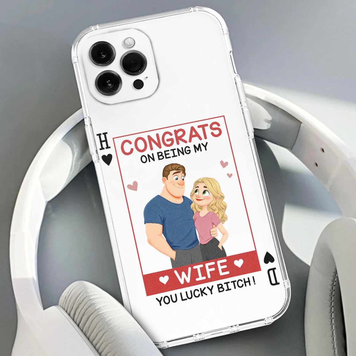 Love Is You - Personalized Custom Phone Case - Image 4