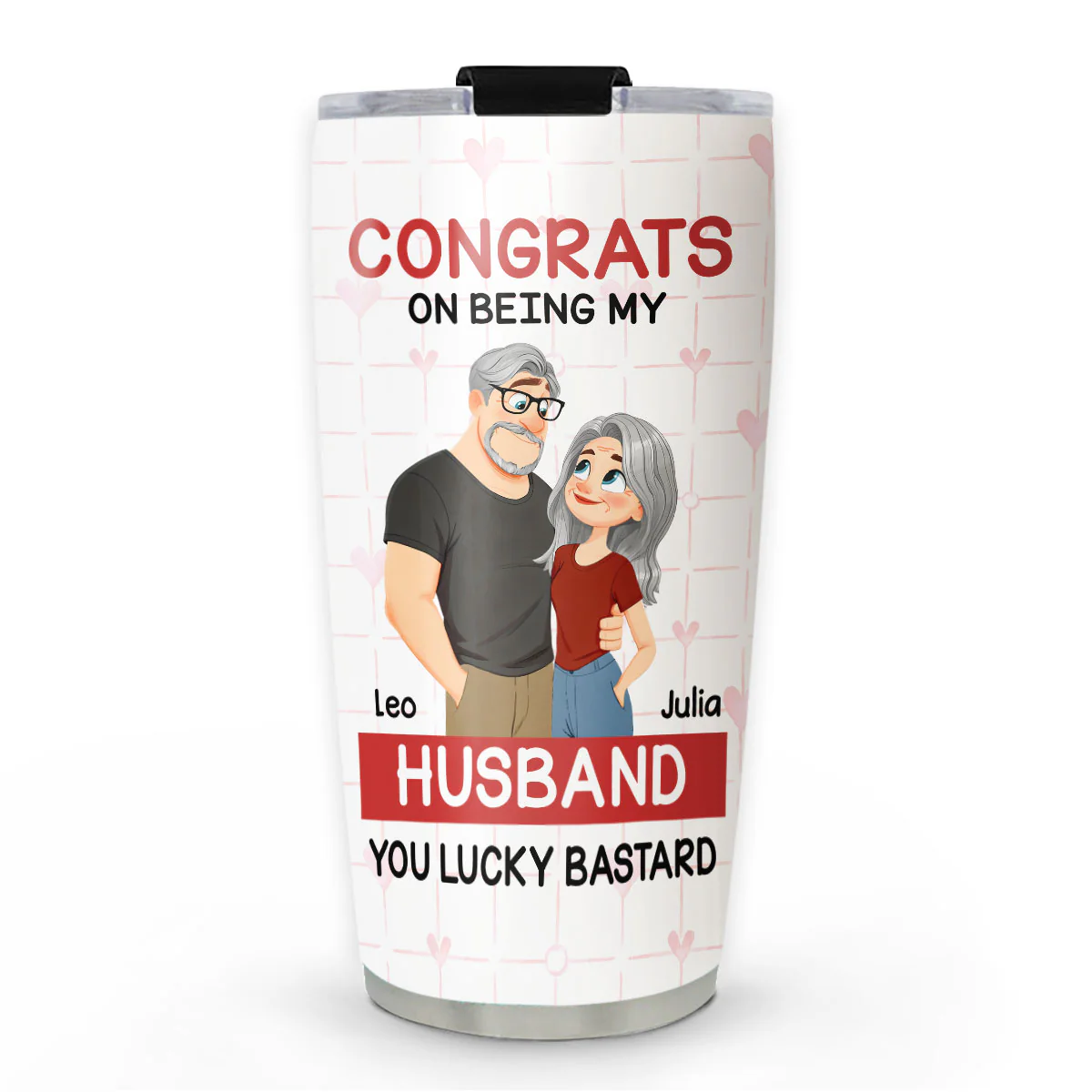 Love Is You - Personalized Custom Tumbler