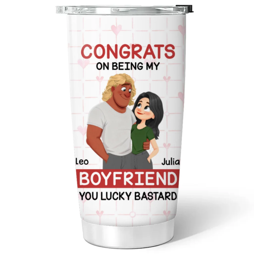 Love Is You - Personalized Custom Tumbler - Image 5
