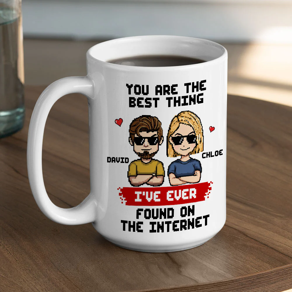 Love Loaded When You Appeared - Personalized Custom Coffee Mug - Image 4