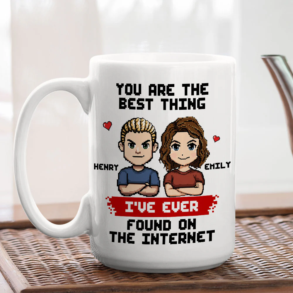 Love Loaded When You Appeared - Personalized Custom Coffee Mug - Image 5