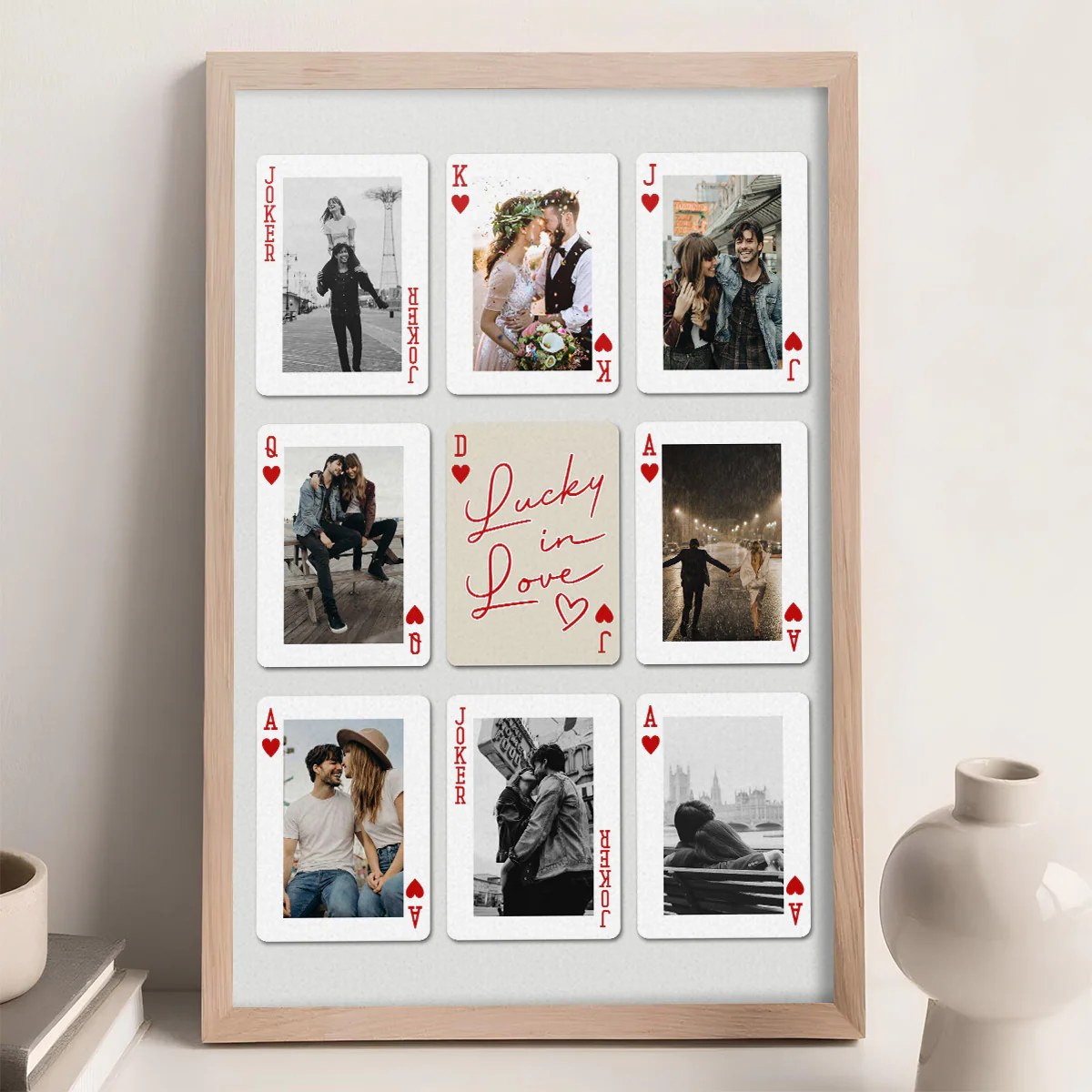 Love Looks Good On Us - Personalized Custom Poster - Image 2