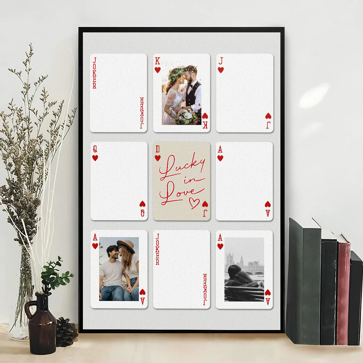 Love Looks Good On Us - Personalized Custom Poster - Image 3