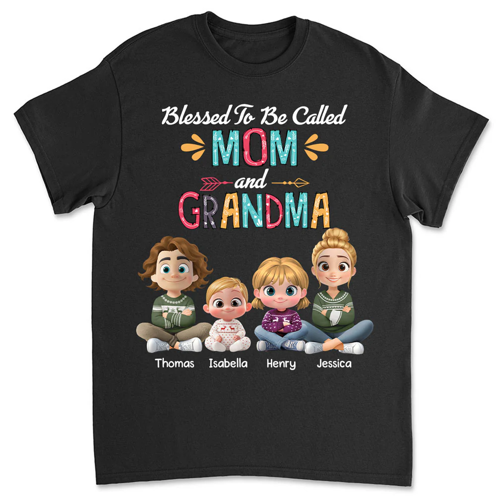 Love Multiplies With Every Generation - Personalized Custom Shirt