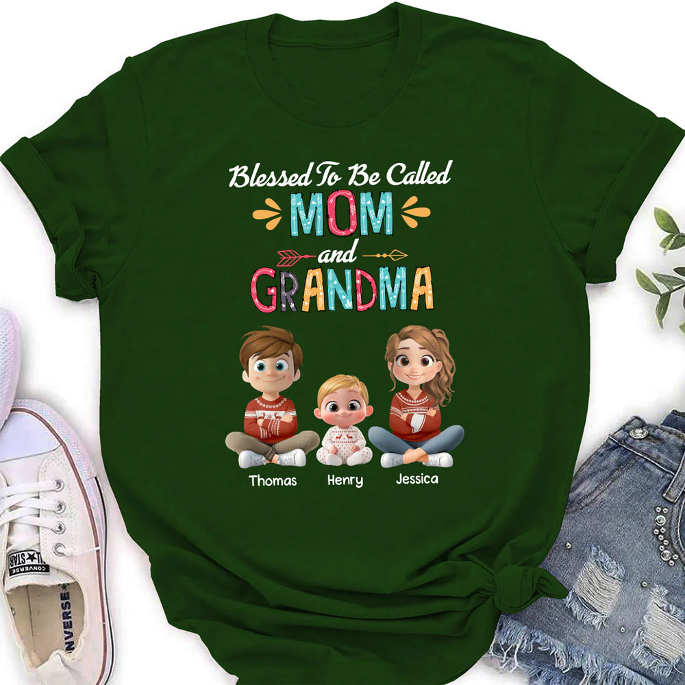Love Multiplies With Every Generation - Personalized Custom Shirt - Image 3
