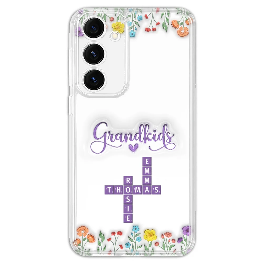 Love My Grandkids Crossword - Personalized Custom 3D Inflated Effect Phone Case - Image 36