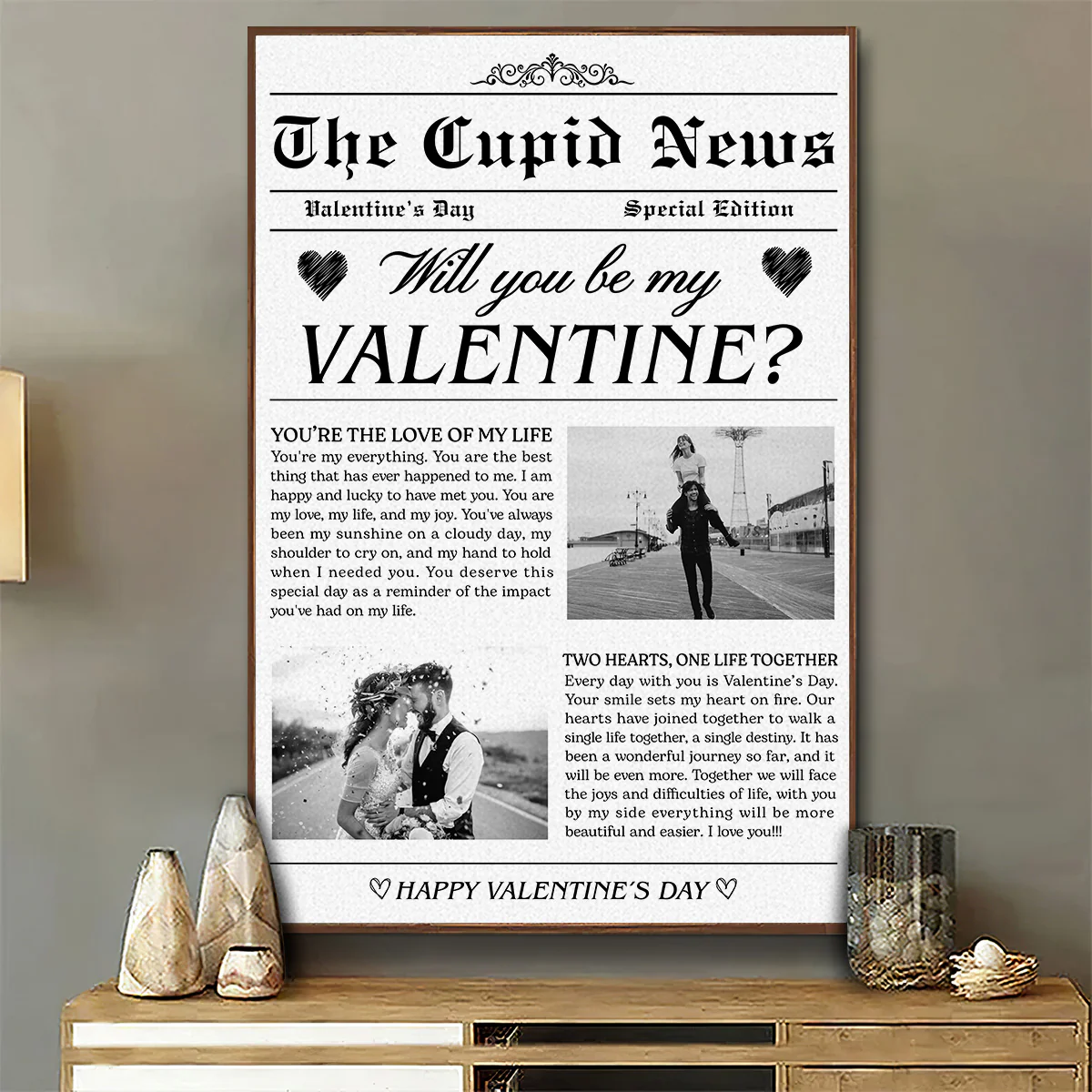 Love Wins Today And Always - Personalized Custom Poster