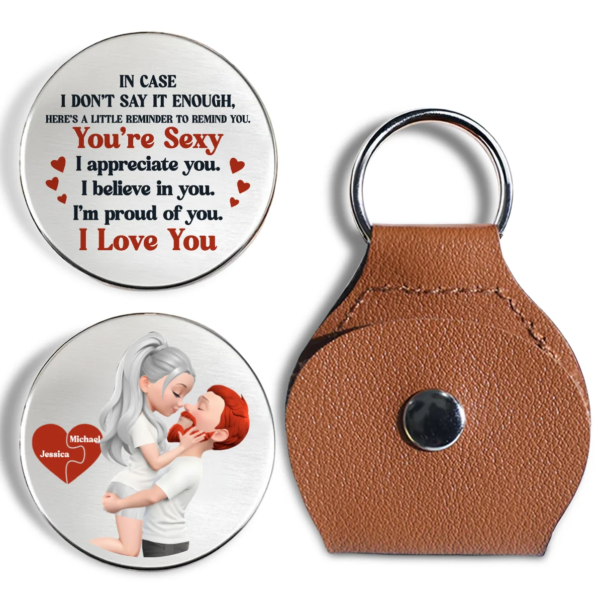 Love You Always Reminder - Personalized Custom Pocket Hug - Image 6