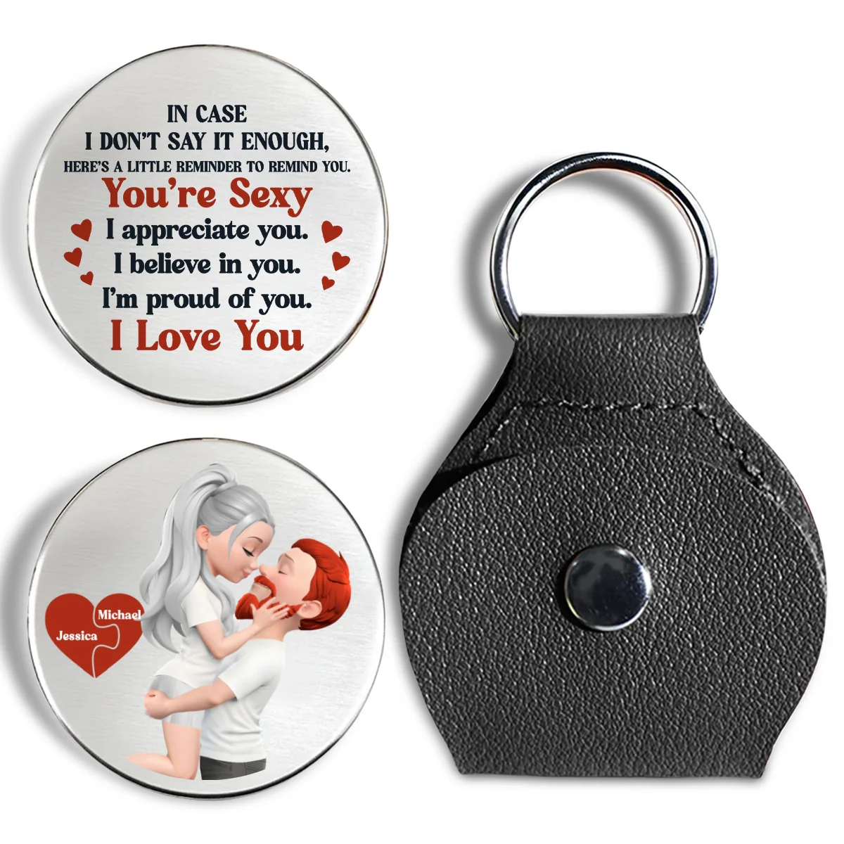 Love You Always Reminder - Personalized Custom Pocket Hug - Image 7