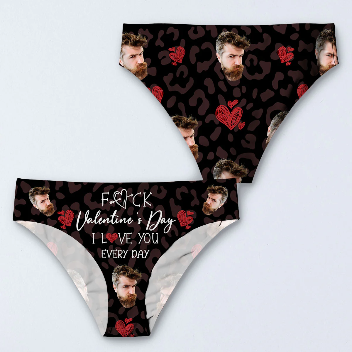 Love You Every Day - Personalized Women Briefs - Image 2