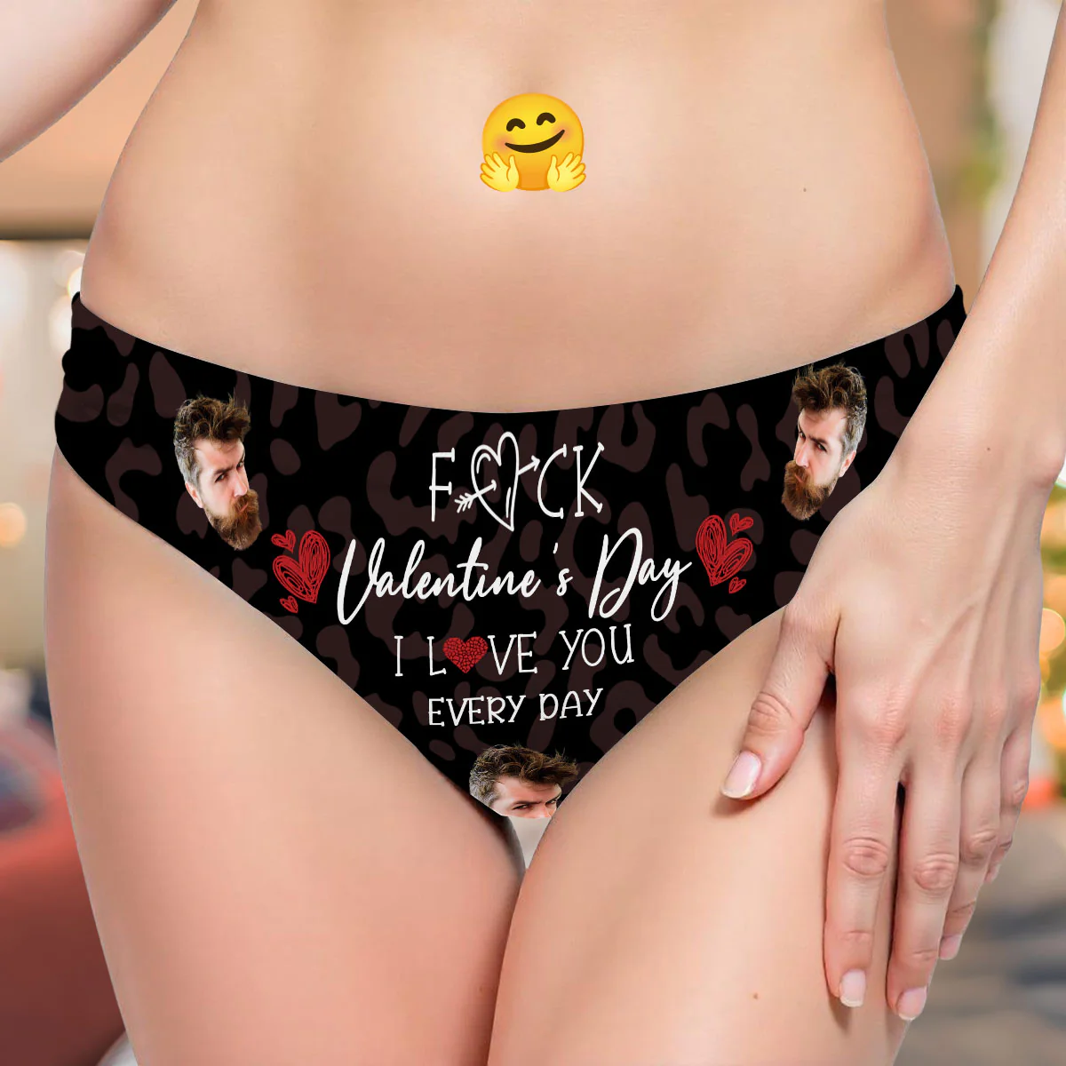 Love You Every Day - Personalized Women Briefs - Image 4