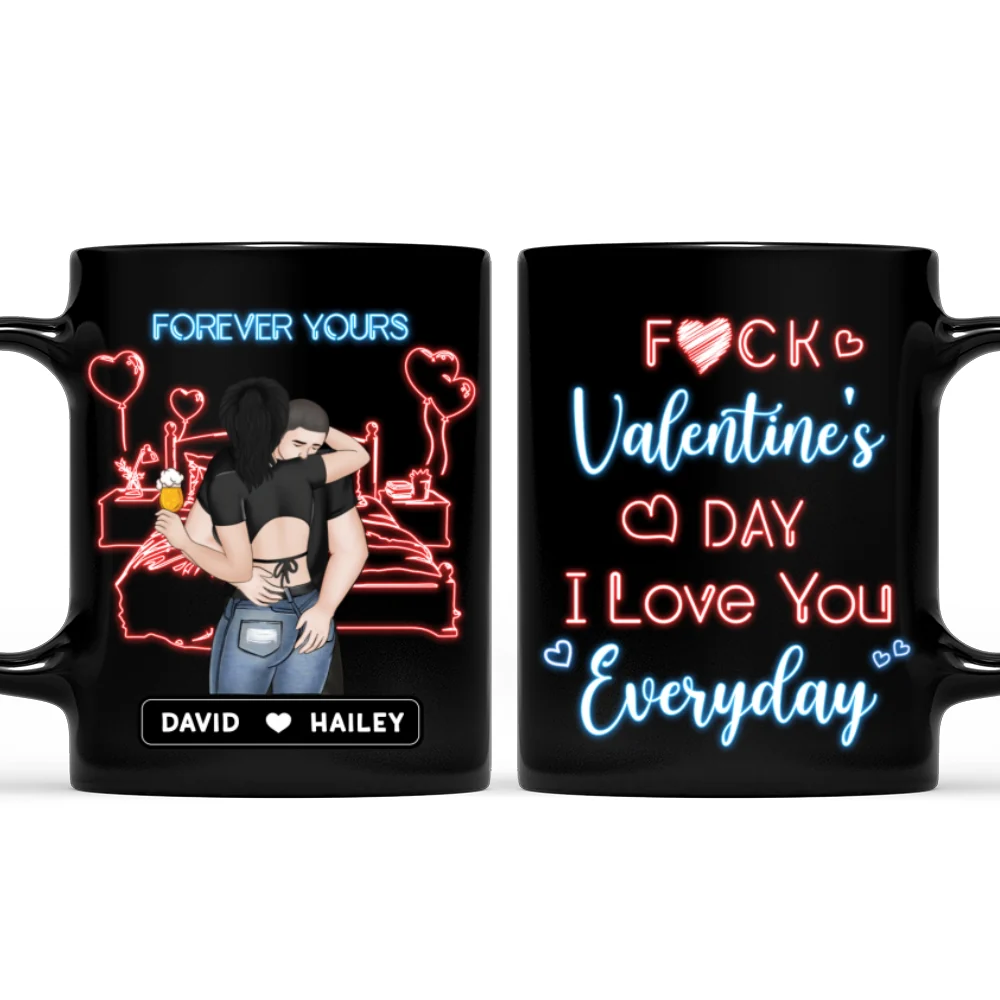 Love You Everyday - Personalized Custom Coffee Mug - Image 6