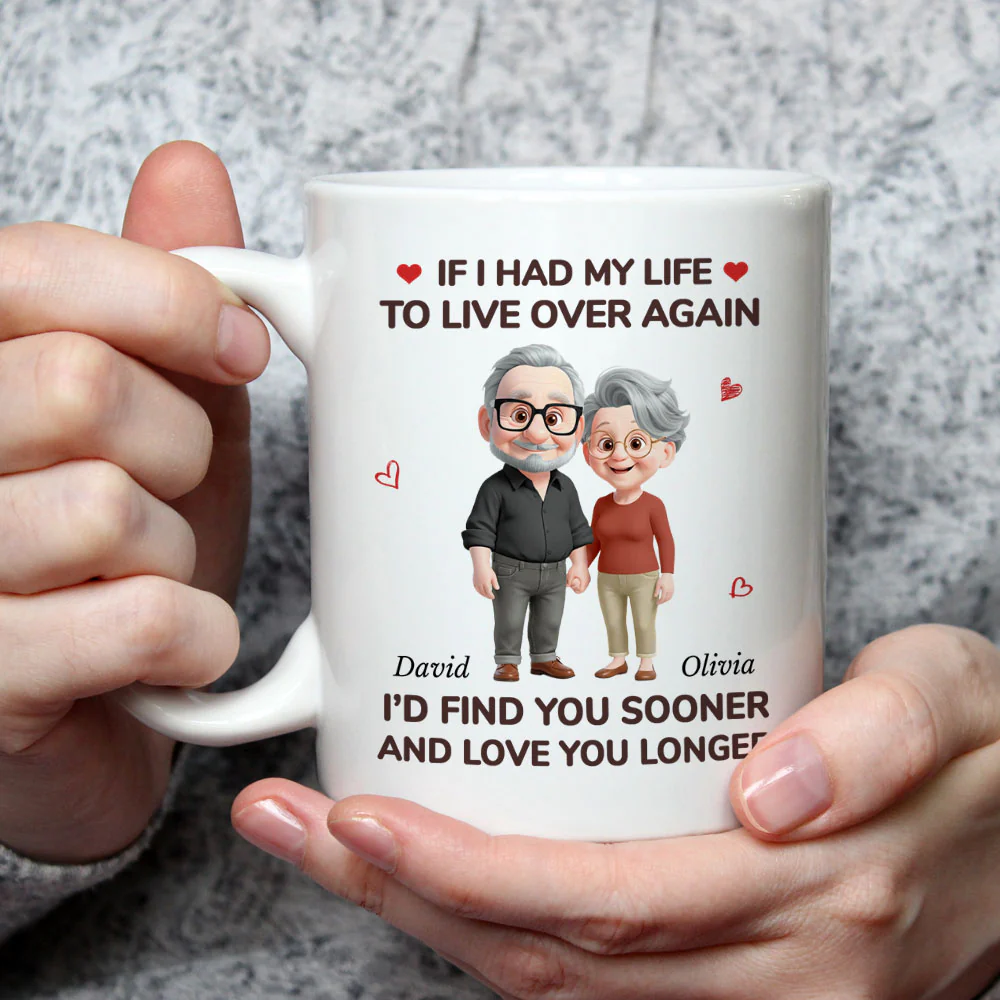 Love You For Life - Personalized Custom Coffee Mug