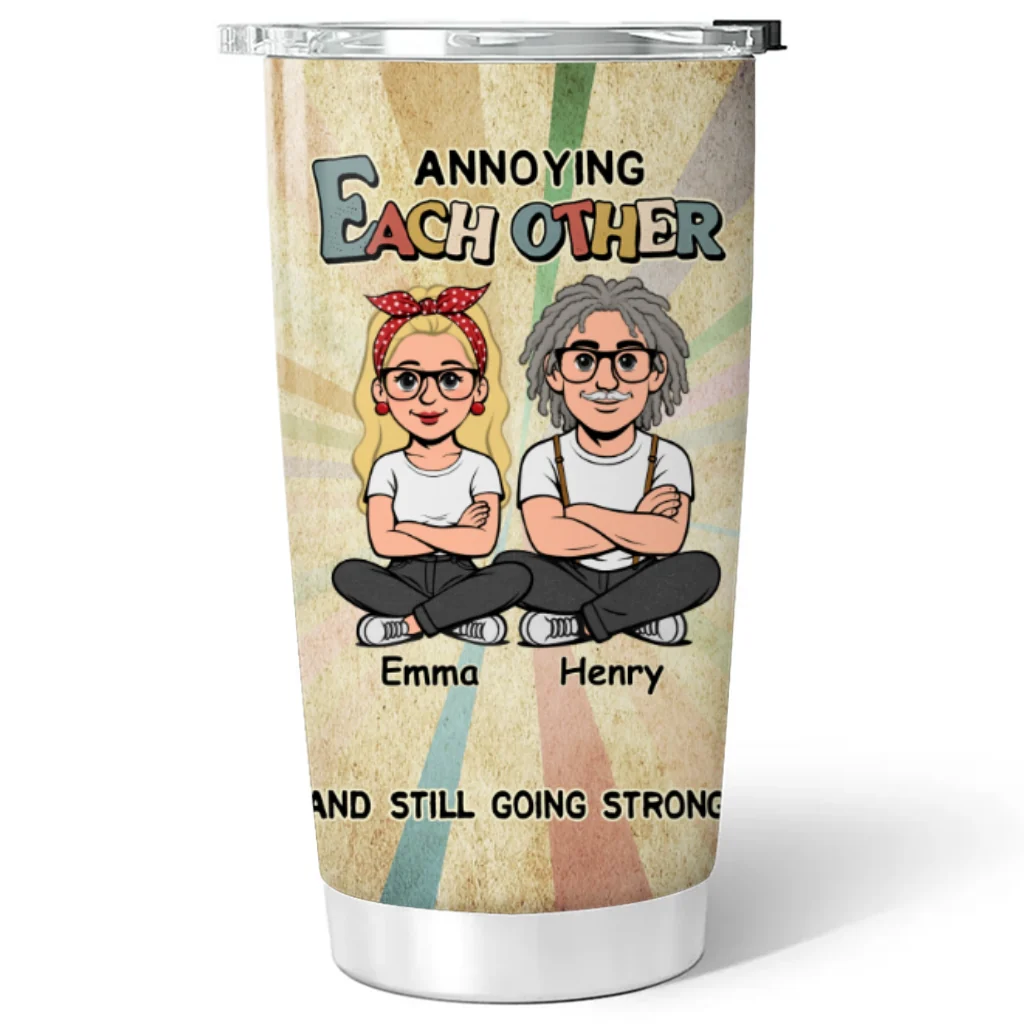 Love You Forever - Personalized Custom Tumbler - Image 6