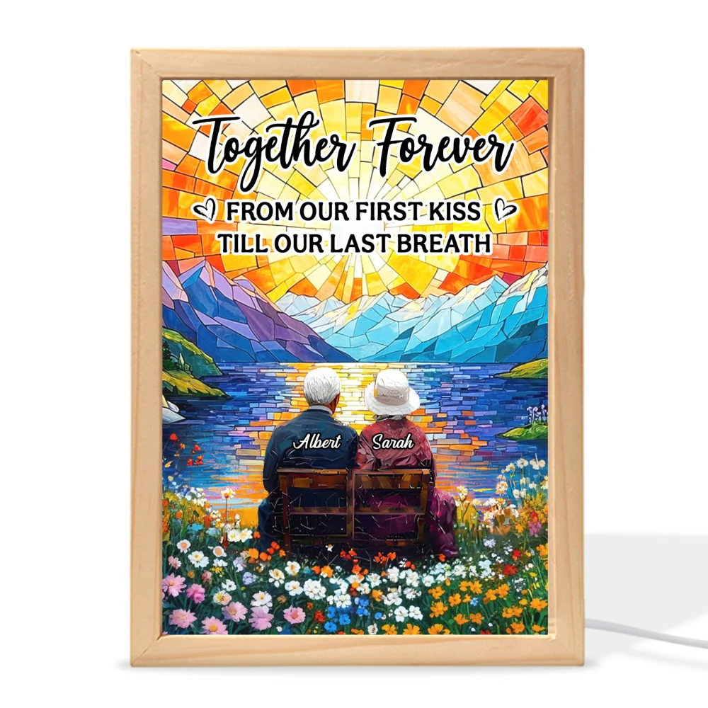 Love You Forever - Personalized Frame Light Box - Image 7