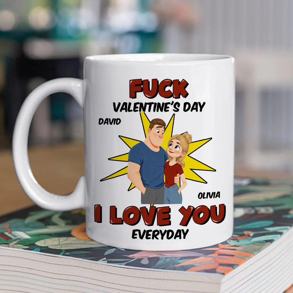 Love You Longer - Personalized Custom Coffee Mug - Image 2
