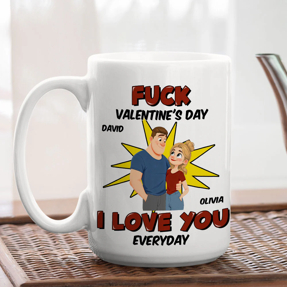 Love You Longer - Personalized Custom Coffee Mug - Image 3