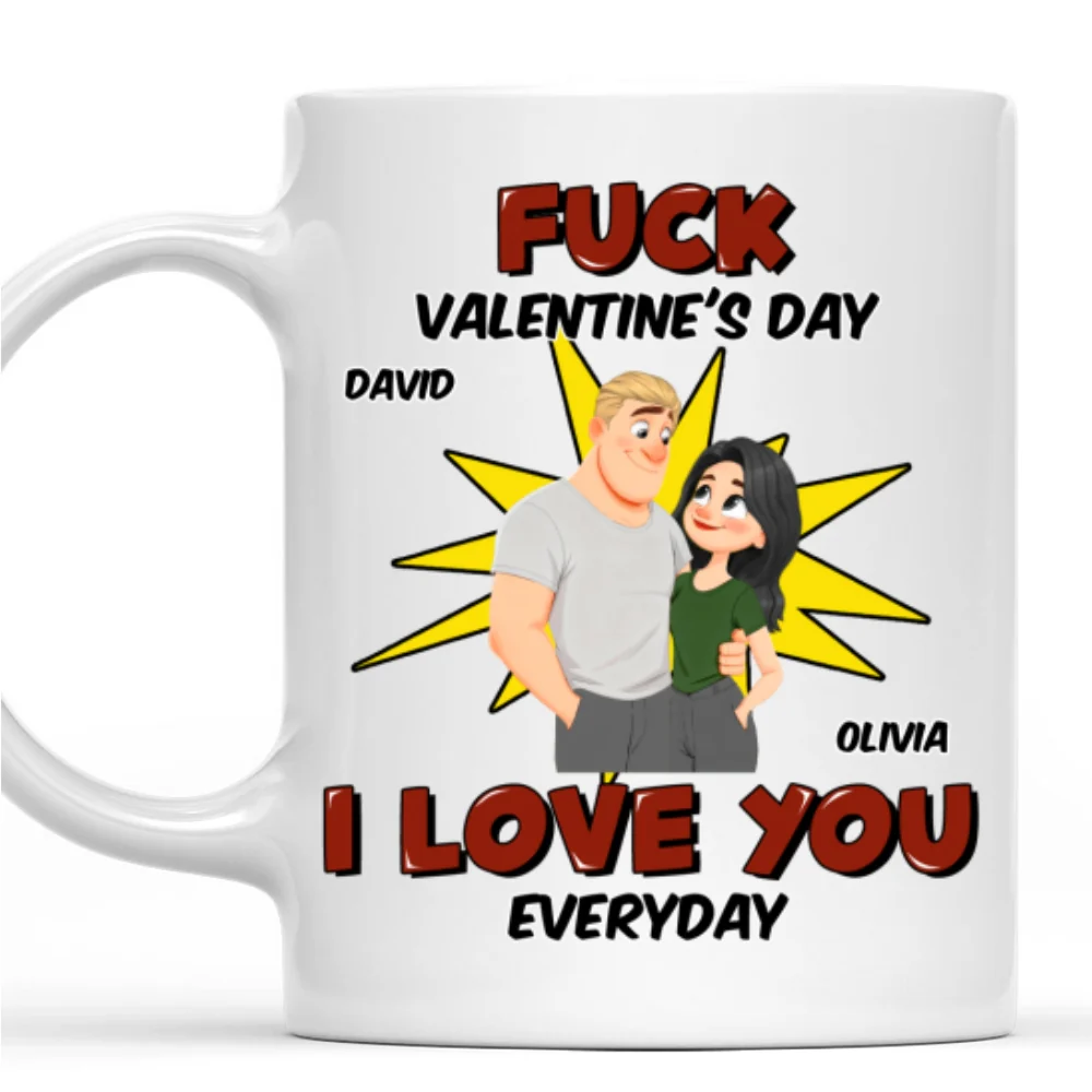 Love You Longer - Personalized Custom Coffee Mug - Image 6