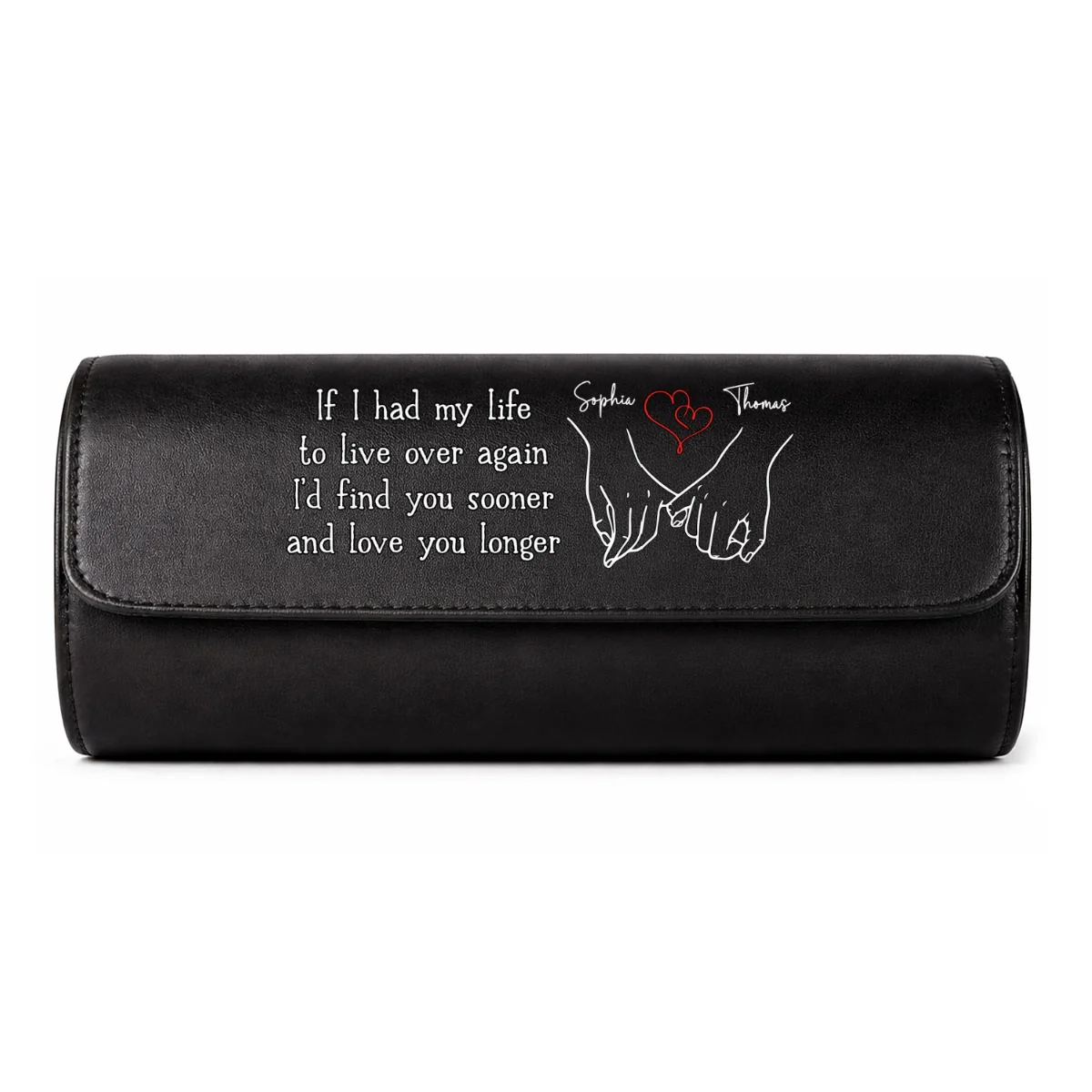 Love You Longer - Personalized Custom Leather Watch Case - Image 12