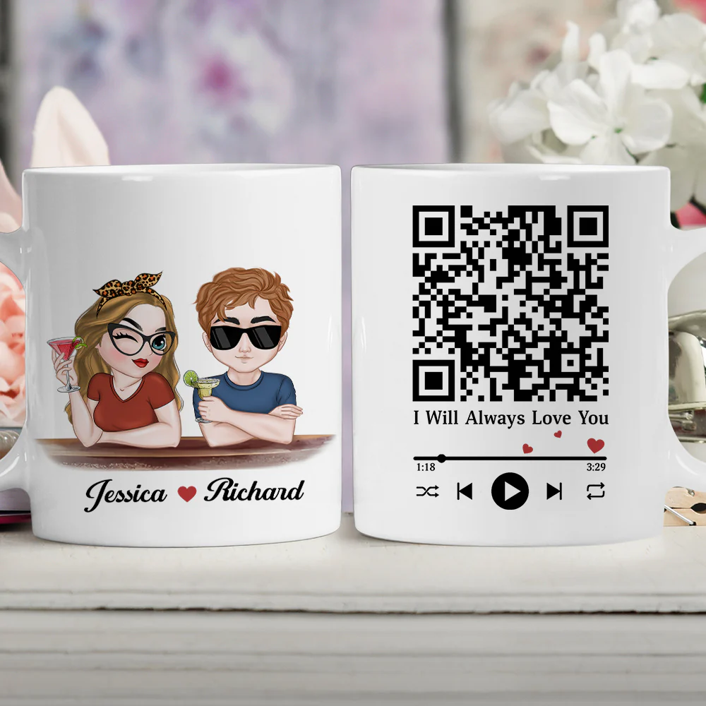 Love You So Much - Personalized Custom Coffee Mug - Image 2