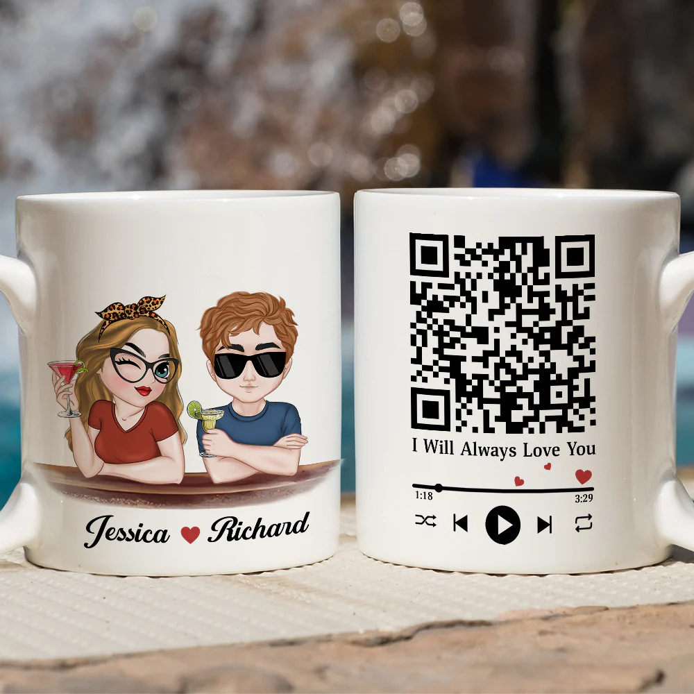 Love You So Much - Personalized Custom Coffee Mug - Image 3