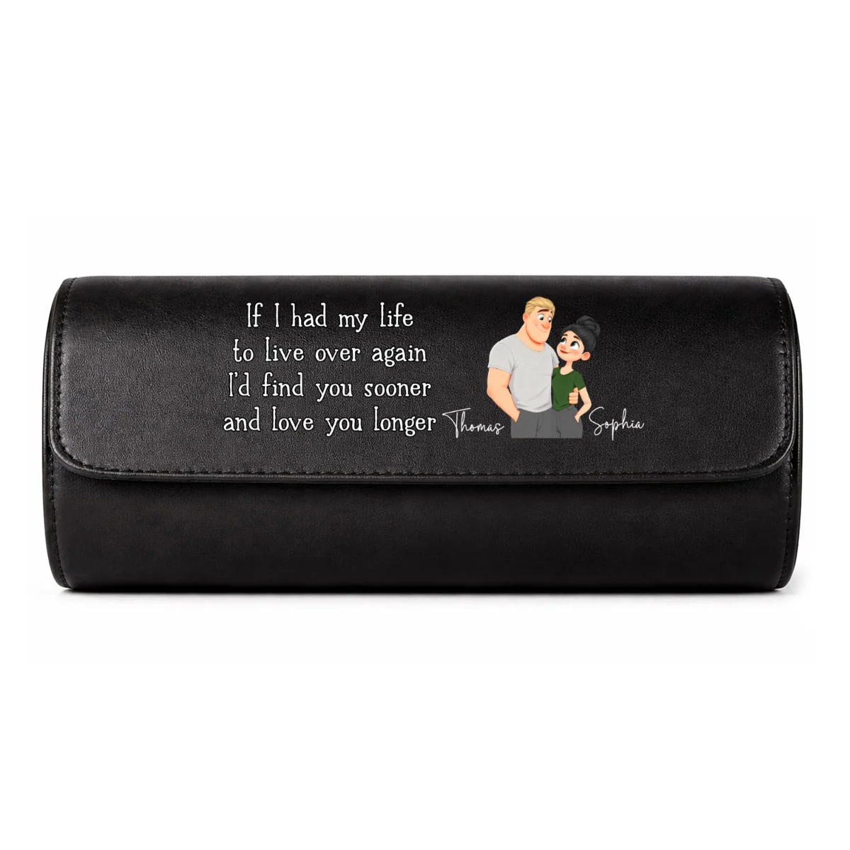 Love You So Much - Personalized Custom Leather Watch Case - Image 12