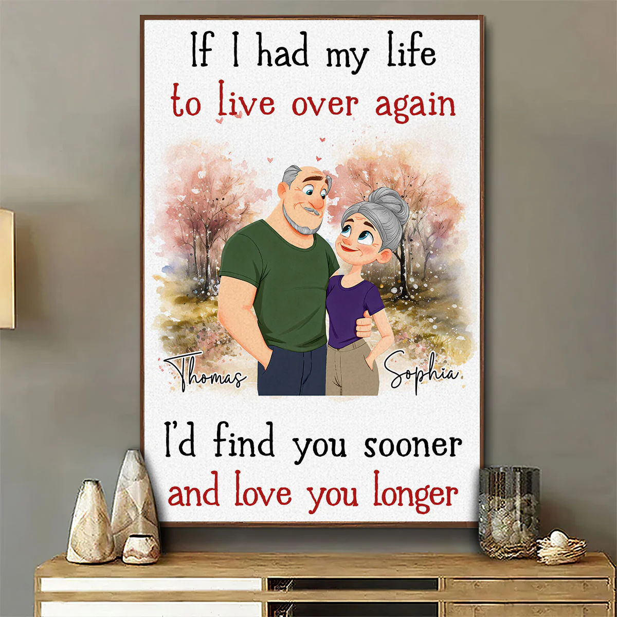 Love You So Much - Personalized Custom Poster