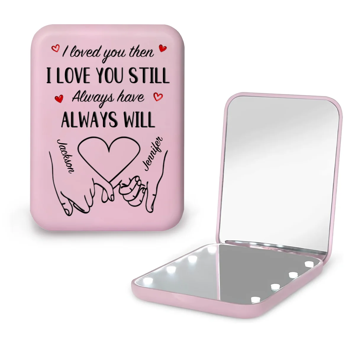 Love You Still - Personalized Custom LED Pocket Mirror - Image 9