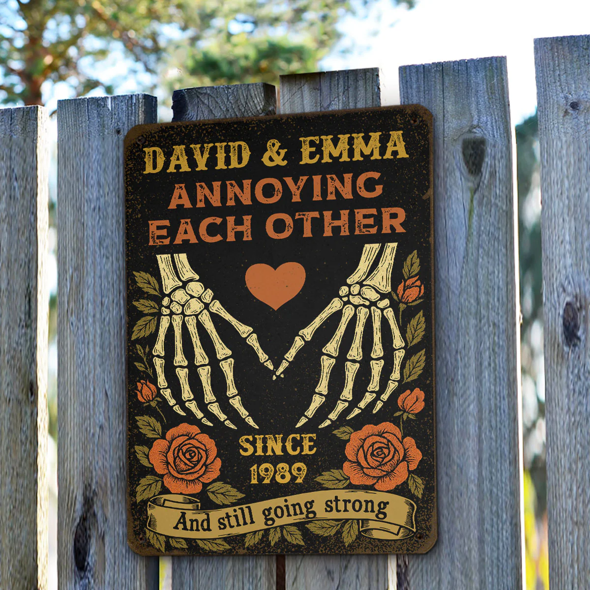 Love You Still - Personalized Custom Metal Sign - Image 2