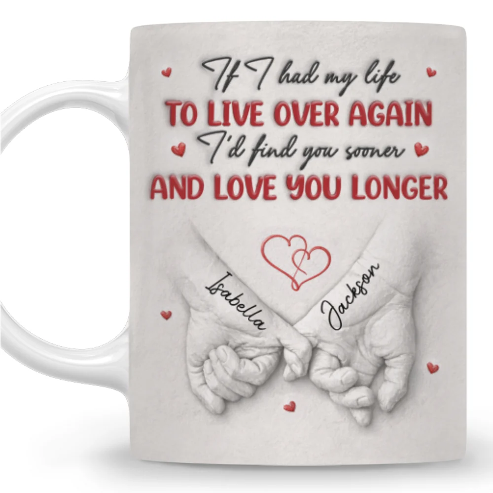 Love You Till The End - Personalized Custom Coffee Mug - Image 7