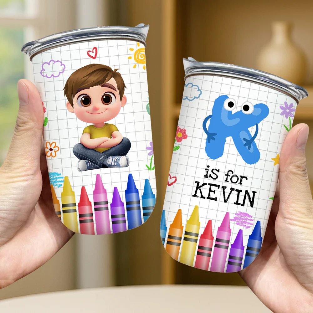Lovely Baby - Personalized Custom 10oz Tumbler - Image 3