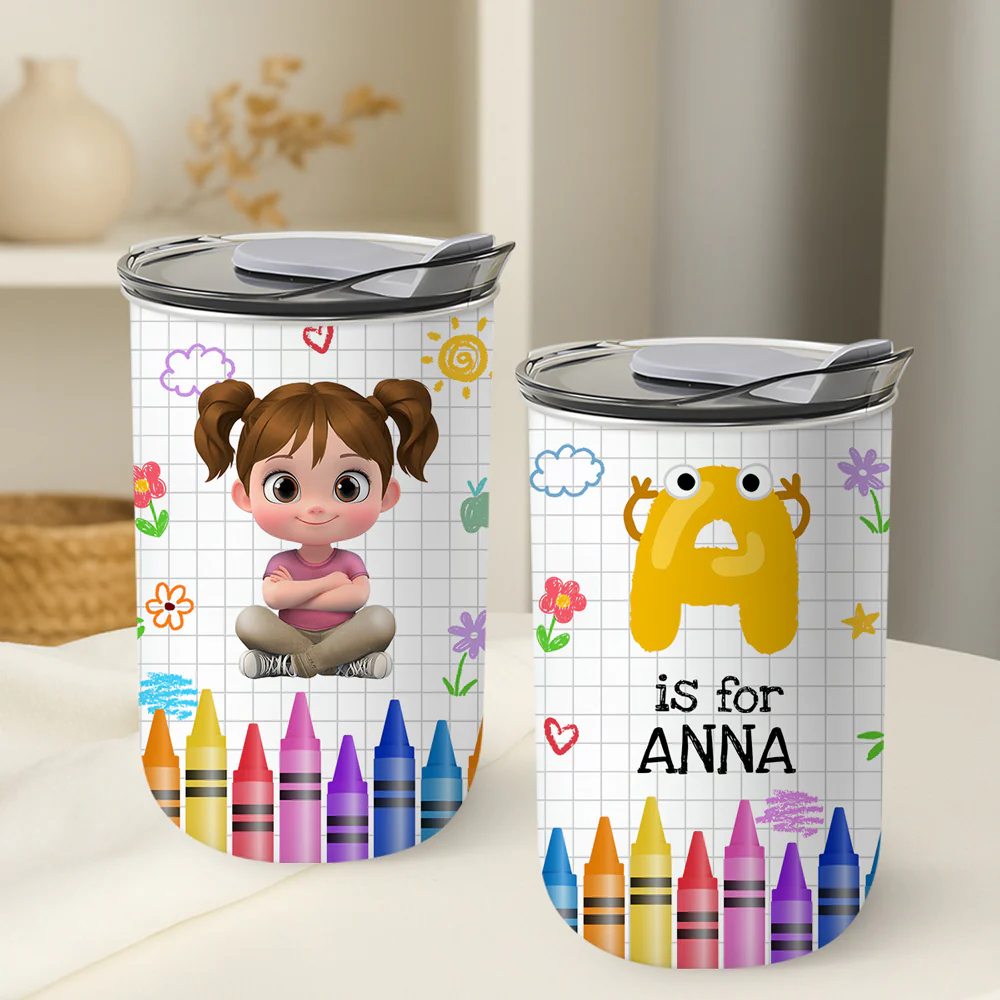 Lovely Baby - Personalized Custom 10oz Tumbler - Image 4