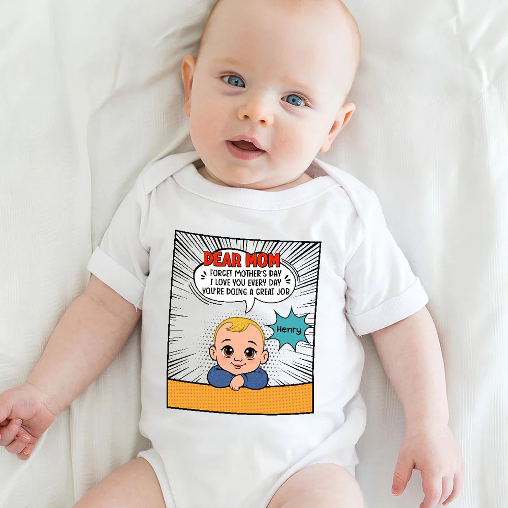 Lovely Baby - Personalized Custom Baby Onesie - Image 2