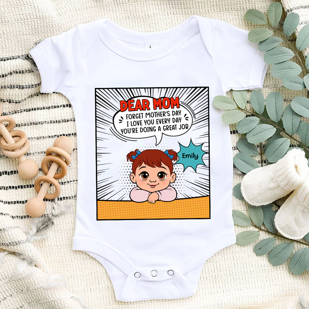 Lovely Baby - Personalized Custom Baby Onesie - Image 3