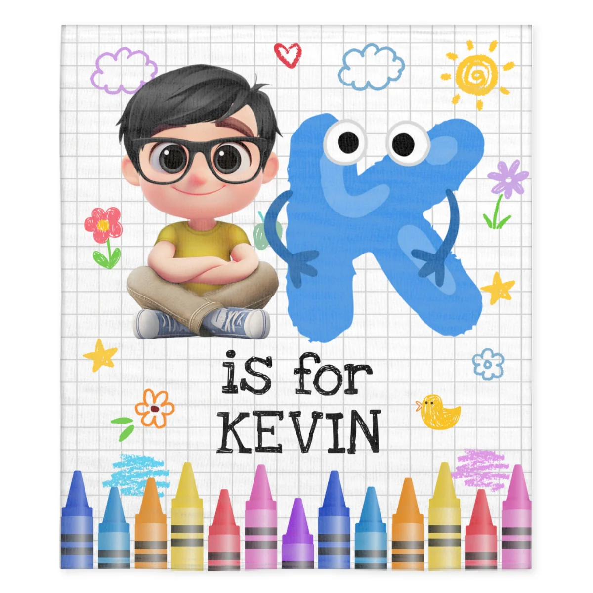 Lovely Baby - Personalized Custom Fleece Blanket - Image 6