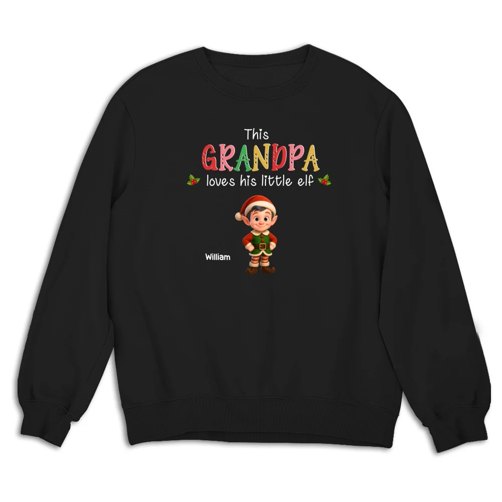 Loves His Little Elves - Personalized Custom Shirt - Image 16