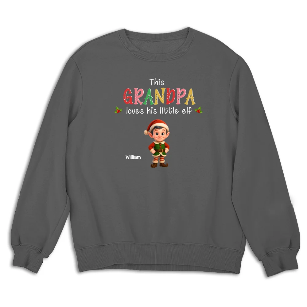 Loves His Little Elves - Personalized Custom Shirt - Image 17
