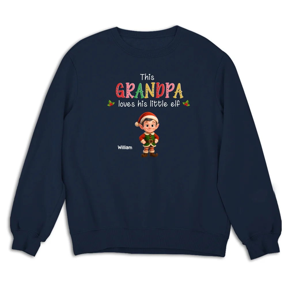 Loves His Little Elves - Personalized Custom Shirt - Image 18